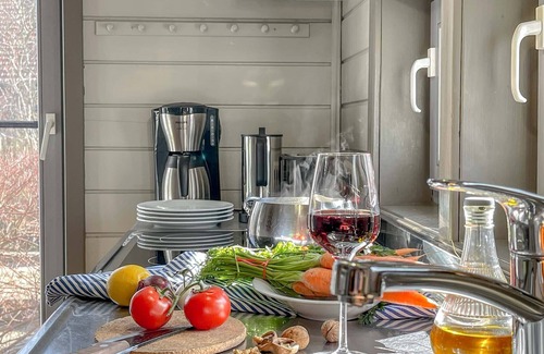 Luckow House | traumHaff®Idyllic pilots romance on the lagoon with private NORDICSPA, fireplace