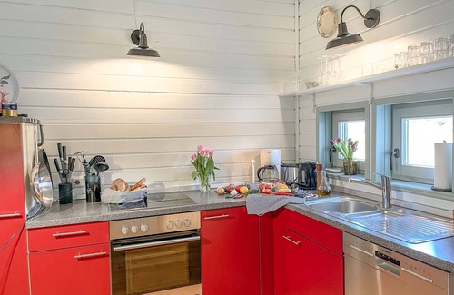 Luckow House | traumHaff® Vacation like in the days of the boatmen, private NORDICSPA, boat, fireplace