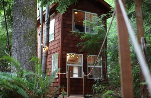 Snohomish Cabin | Treehouse Place at Deer Ridge Featured top 10 USA