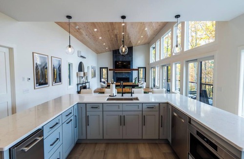 Penn Yan House | TreeTops, modern luxury overlooking Keuka Lake - luxury Treehouse new for 2025!