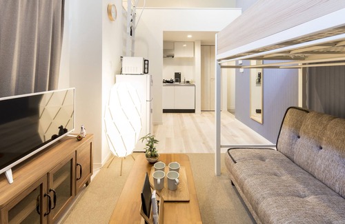 Sumiyoshi Apartment | Trip Pod Sumiyoshi B