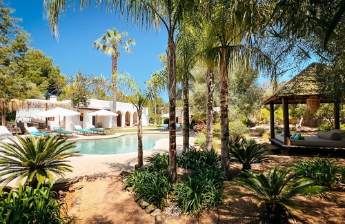 Santa Eulalia del Rio Villa | Tropical paradise for max 16 guests, pool, cinema