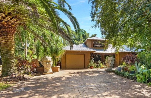 Fruit Cove House | Tropical Paradise! Hammock*NEW Hot Tub*Swing*Foosball