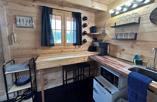 Denali Cabin | Trout & Grayling Paired Lakefront Cabins, Lakefront Twin Cabins