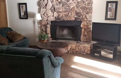Black Bart House | Try this home for your next Tahoe adventure, Close to Heavenly, Classic One Level Cabin only steps from the River!