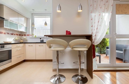 Przymorze Apartment | Trzy Żagle 3B Gdańsk | Elegant Apartment with Parking