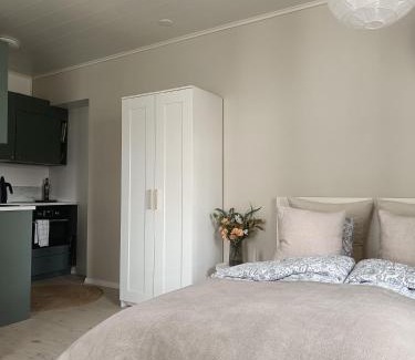 Lahti Apartment | Tunnelmallinen yksiö kaupungin läheisyydessä