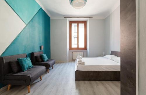 Central Station Apartment | Turquoise Mini Flat near Centrale FS