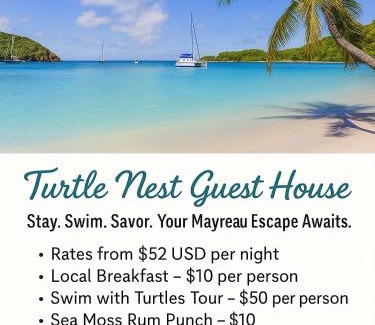 Mayreau Island Apartment | Turtle Nest Mayreau