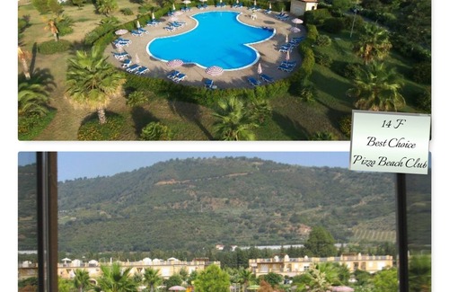 Pizzo House | Two bedroom apartment 14F located in front of one of the 2 swimming pools