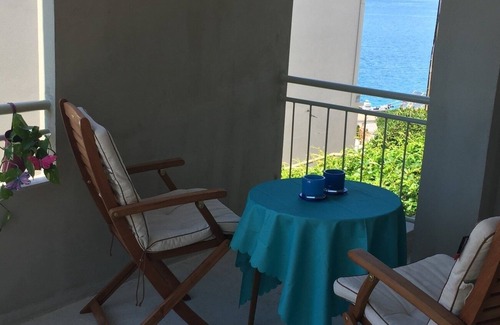 Drasnice Apartment | Two bedroom apartment with terrace and sea view Drašnice, Makarska (A-22573-b)
