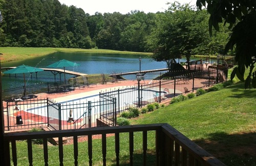 Pittsboro House | Two story cottage on 62 acre Het Landhuis estate