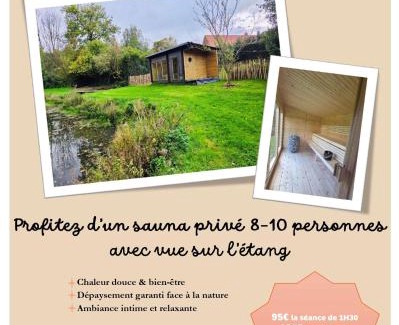 Vieil-Moutier House | Un écrin de nature 14p - Bain Nordique - Sauna en option - Baby foot - Fléchettes - Pétanque