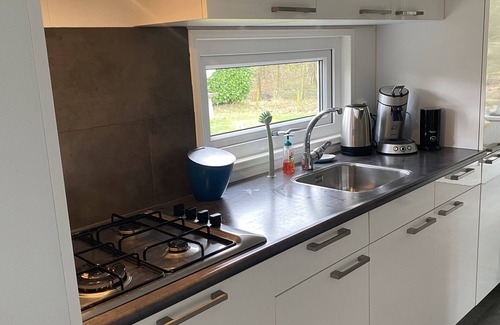 Beekbergen-West Ski Chalet | Unieke, rustige plek met veel privacy aan de bosrand op Veluwe park Lierderholt!