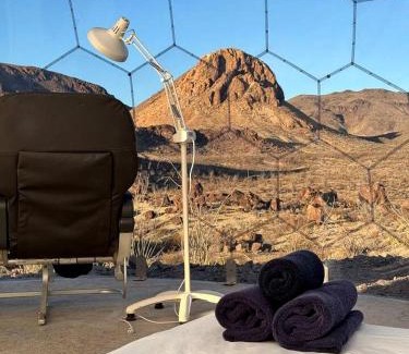 Terlingua Other | Unique and Pet Friendly Glamping Dome with Views of Big Bend National Park, Perfect for a Texas Glamping Getaway