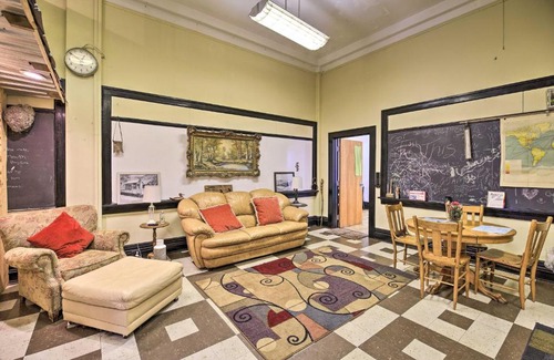 Wilcoe Apartment | Unique ATV Apartment in Remodeled Schoolhouse