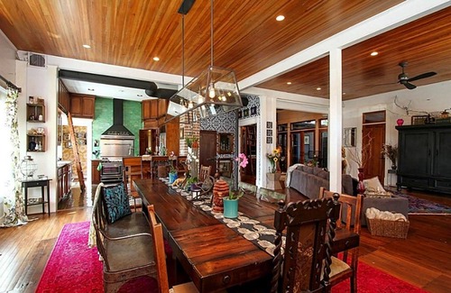 Washington Ave./ Memorial Park House | Unique Historic Showpiece Home 6K sq ft. 4 living/ent areas, hot tub on balcony
