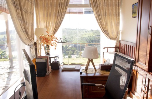 Bao Loc Villa | Unique villa on hilltop viewing lake, valley, mountains