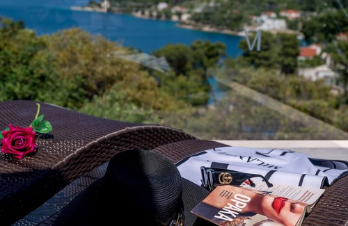 Rogac Villa | * Uniquely designed Villa Ivana Solta Island with Jacuzzi and sea view*