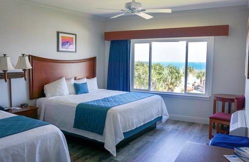 Jacksonville Hotel | Unwind in Serene Oceanfront Room Close to Local Attractions & Dining with Pool