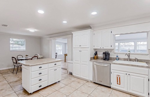 Southside House | Updated dog-friendly home near water with private pool, patio, streaming, AC