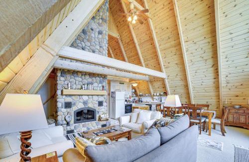 Channing House | Upper Peninsula Lakefront A-Frame Cabin with Dock