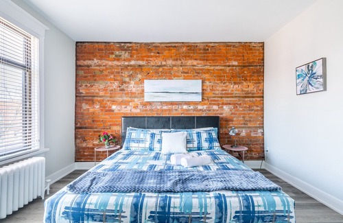 Central Hamilton Apartment | Upscale 1BR with King Bed - Boutique Apartment - PRIME Location!