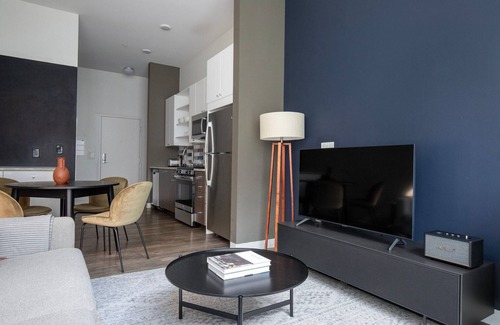 East Cambridge Apartment | Upscale East Cambridge 2BR w/Gym & W/D, nr Lechmere T, by Bluegorund