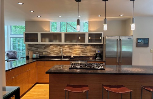 Bloomington House | Upscale Wooded Retreat, Close to IU & East Side