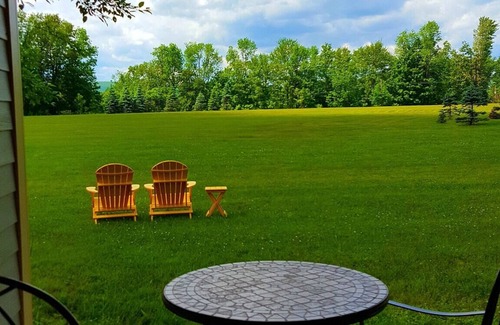 Waymart Condo | Upscale yet rustic haven in the Poconos!