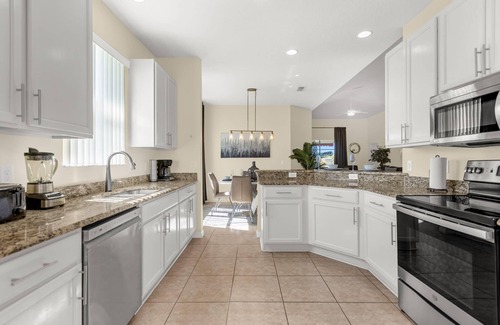 Crystal Cove House | Upstay: Poolside Villa Near Disney w/BBQ & Games