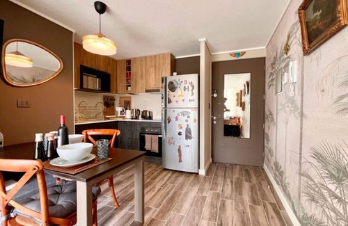 Nunoa Apartment | Urban Artistic Irarrázaval - A/C Laundry Park Pet
