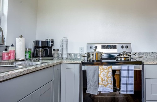 Amarillo House | Urban Blue Duplex Downtown