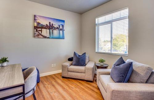 Millcreek House | Room to Work and Relax! SLC Townhome with Office, Yard