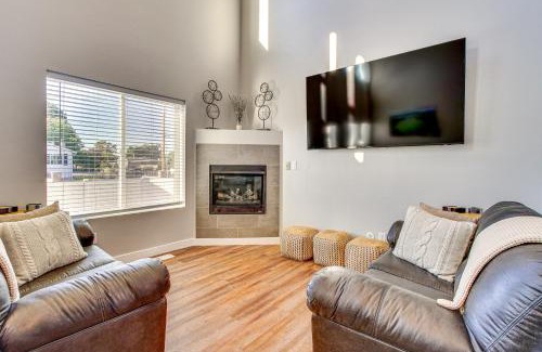 Millcreek House | Room to Work and Relax! SLC Townhome with Office, Yard