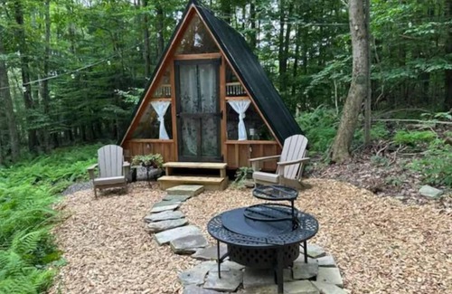 Sidney Cabin | Utopia - Glamp site in Sidney NY