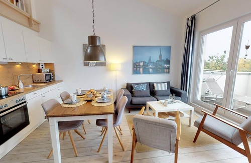 Pelzerhaken Apartment | Vacation apartment "Seagull" for 4 people with balcony & sea view on the Baltic Sea