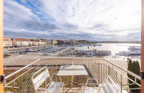 Muritz Apartment | Vacation apartment Yachthafenflair at the marina in Waren (Müritz)