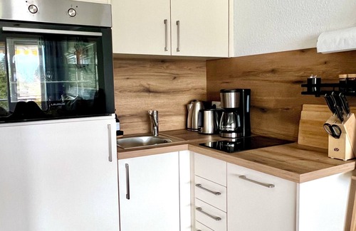 Scheidegg Apartment | Vacation apartment "Wolkenfrei" near Lake Constance with pool and sauna