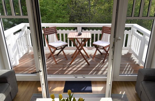 Petersdorf Apartment | Vacation apartment with a view over the island's fields