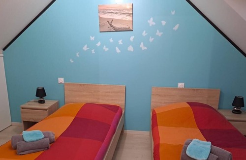 Poullaouen House | Vacation Home "Gîte Avec Spa Et Sauna Privatifs" with 2 Private Terraces, Private Whirlpool & Wi-Fi