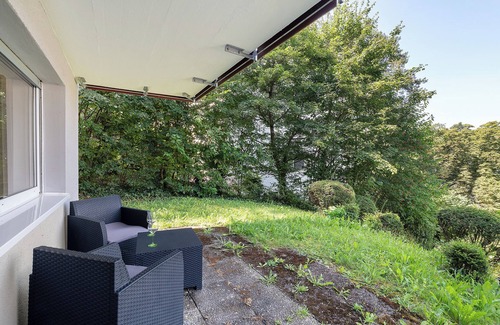 Bad Liebenzell House | Vacation home 'Haus Am Hochwald' consisting of two apartments with terrace, garden and Wi-Fi