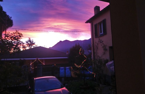 Lecco House | Vacation home Il Viandante terraza relax parking space