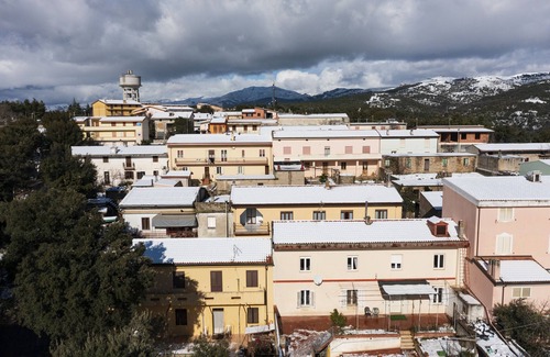 Sadali House | Vacation Home "Katia - Le Cascate di San Valentino" with Mountain View
