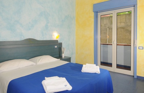 Province of Messina House | Vacation Home "Oasi Azzurra - Trilocale Plus 2" with Sea View, Shared Pool & Shared Terraces