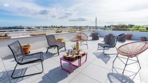 Vannes Apartment | VANNES GARE 5 mms passerelle ROOF TOP 2 a 4 a 6 a 8 pers 120 m plein sud EXCEPTIONNEL SUITE PARENTALE 2 terrasses 60 m et 15 m plein sud
