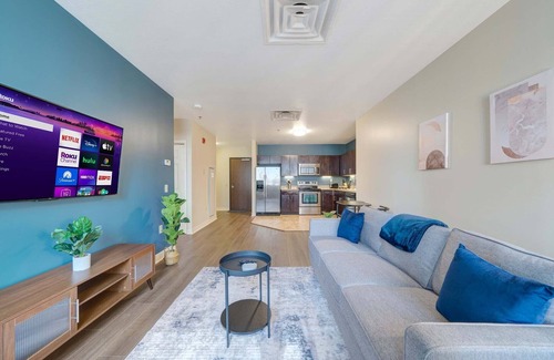 Pittsburgh Apartment | Vibrant Luxury | PRIME LOCATION | 24/7 Valet Gym Terrace Roku