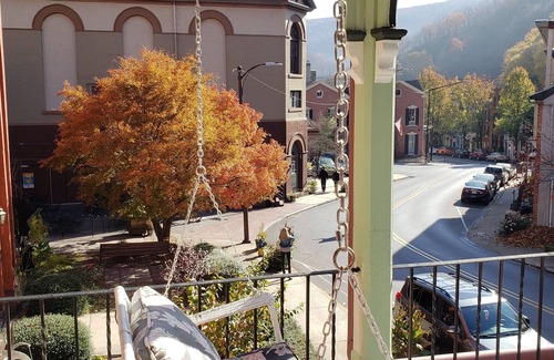 Jim Thorpe House | Victorian Balcony Level in the heart of historic Jim Thorpe