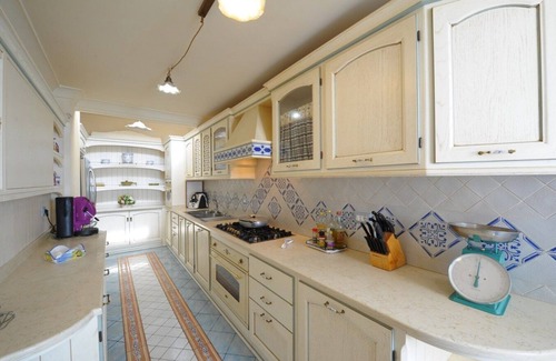 Arienzo Villa | View of the sea from the balcony