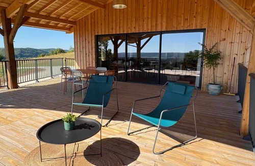 Marnac House | View over the valley with full PRM accessibility